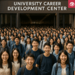 Modern university career development center powered by PopskulJobs and ASTRNT