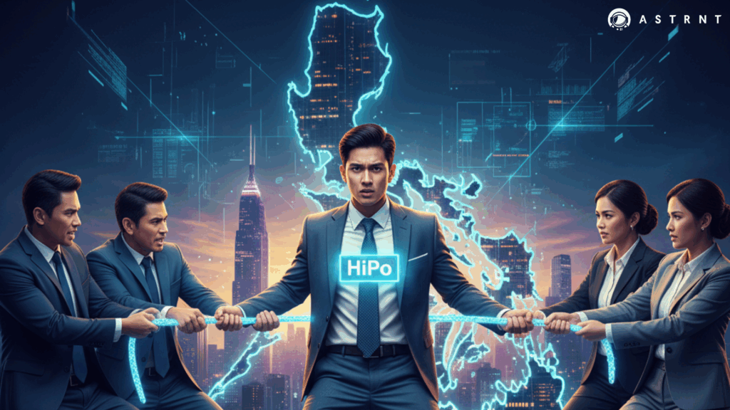 Filipino professionals in a corporate tug-of-war over a HiPo talent.